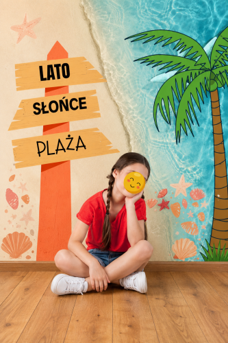 LATO, SŁOŃCE, PLAŻA PLAKAT XXL DO ZDJĘĆ I DEKORACJI - 16 STRON