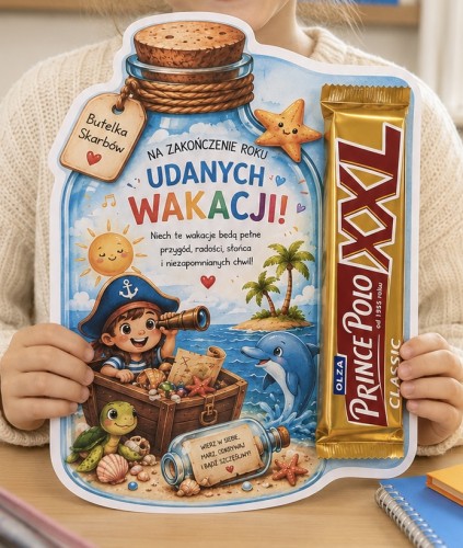 SZABLON NA PREZENT DLA DZIECKA NA ZAKOŃCZENIE ROKU WZÓR 2