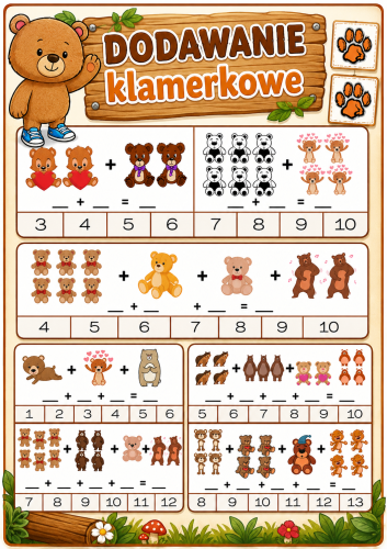 DODAWANIE KLAMERKOWE DZIEŃ MISIA
