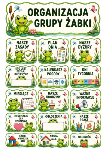 NASZE ZASADY GRUPA ŻABKI 17 STRON 