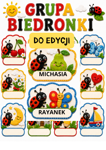 ZNACZKI DO EDYCJI 2 WIELKOŚCI 54  SZTUKI 