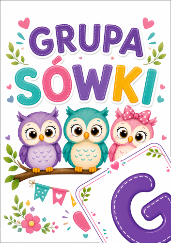 NAPIS  GRUPA SÓWKI + GRATIS NAPIS NA DRZWI   RAZEM 11 STRON