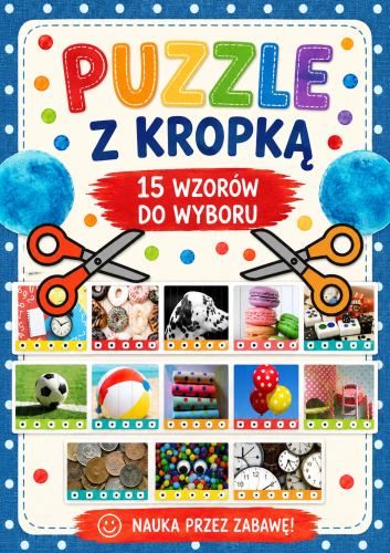 PUZZLE Z KROPKĄ - 15 WZORW