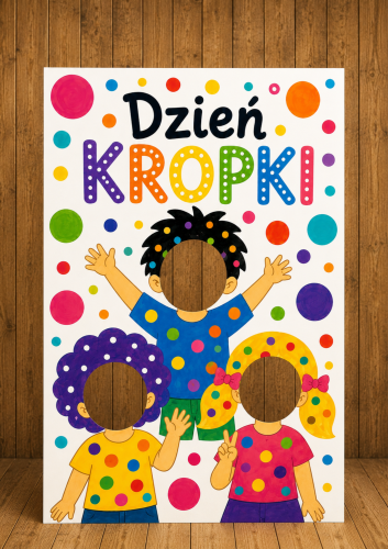  FOTOBUDKA XXL DZIEŃ KROPKI - 25 STRON  