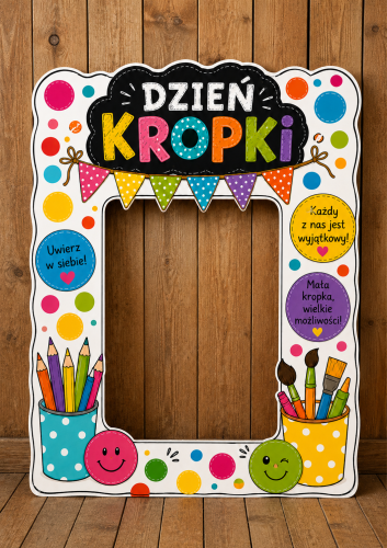 FOTOBUDKA XXL DZIEŃ KROPKI - 30 STRON 