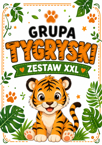 GRUPA TYGRYSKI ZESTAW XXL-  67 STRON