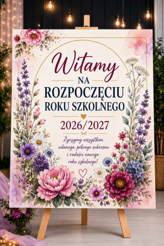 DEKORACJA ROZPOCZĘCIE ROKU 9,16 STRON
