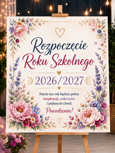 DEKORACJA ROZPOCZĘCIE ROKU 9,16 STRON  