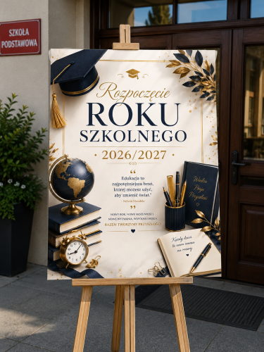 DEKORACJA ROZPOCZĘCIE ROKU 9,16 STRON    