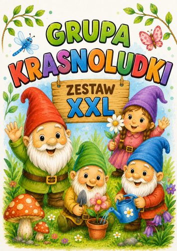 GRUPA KRASNOLUDKI  ZESTAW XXL- 56 STRON