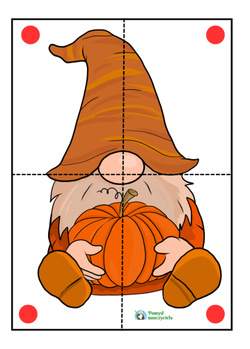 DYNIOWE PUZZLE DLA MŁODSZYCH DZIECI Z KONTROLĄ BŁĘDU - 52 ELEMENTY