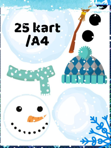  PRACA PLASTYCZNA -  BAŁWAN 25/A4