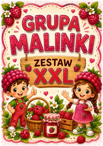 GRUPA MALINKI ZESTAW XXL-  47 STRON