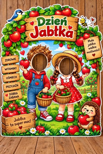 FOTOBUDKA XXL DZIEŃ JABŁKA 20 STRON     