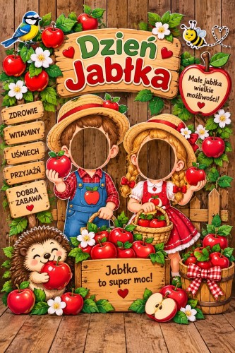 FOTOBUDKA XXL DZIEŃ JABŁKA 20 STRON     