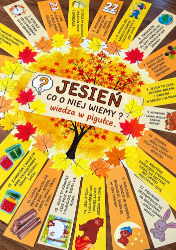 JESIEŃ - CO O NIEJ WIESZ???  WIEDZA W PIGUŁCE