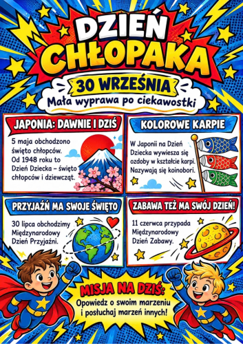 DZIEŃ CHŁOPAKA - GAZETKA 16 STRON
