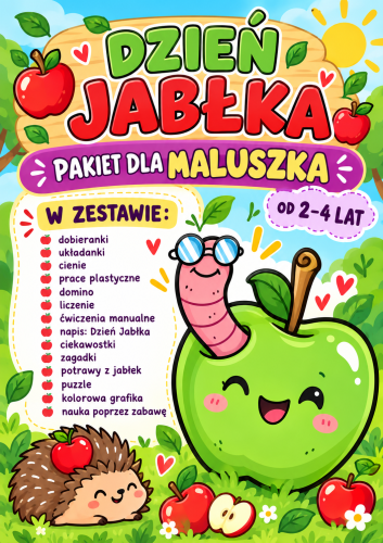 PAKIET DZIEŃ JABŁKA DLA MALUSZKA 
