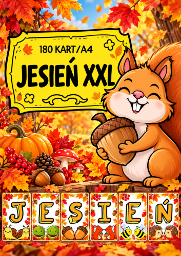 PAKIET JESIEŃ XXL - RAZEM 180 STRON 