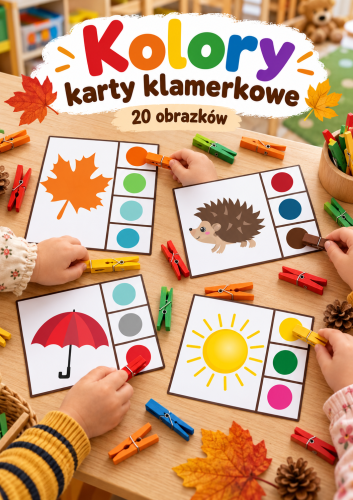 KOLORY - KARTY KLAMERKOWE