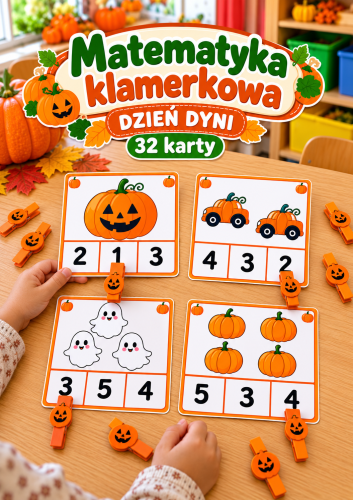 MATEMATYKA KLAMERKOWA DYNIA - 32 KARTY