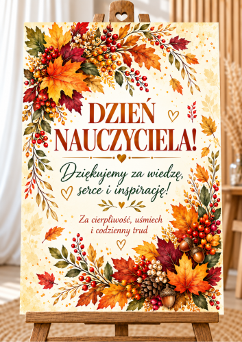 DEKORACJA DZIEŃ NAUCZYCIELA -16 STRON 