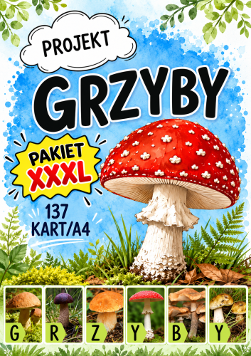 PAKIET GRZYBY XXXL - 137 STRON 