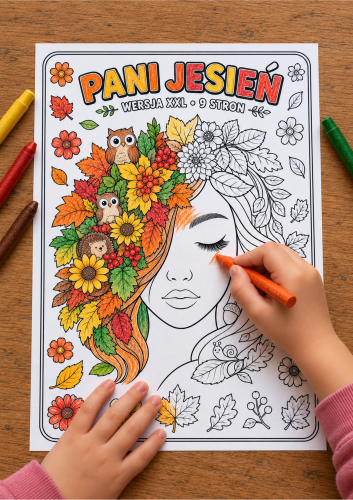  PORTRET PANI JESIENI 20 WZORÓW/A4