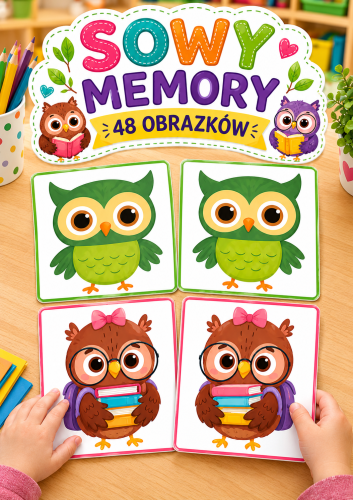 MEMORY DOBIERZ DO PARY  SÓWKI