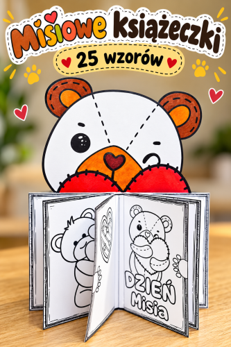 MISIOWE KSIĄŻECZKI - 25 STRON 
