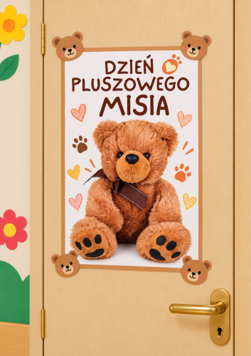 DEKORACJA NA DRZWI, GAZETKĘ NA DZIEŃ MISIA - PLAKAT 10 STRON 