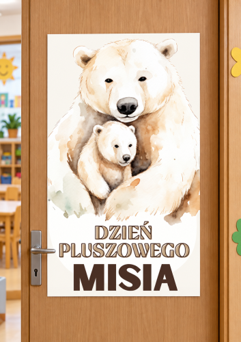 DEKORACJA NA DRZWI GAZETKĘ, PLAKAT XXL - 10 STRON 