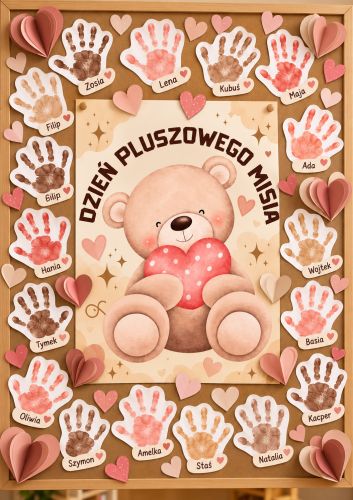 DEKORACJA, PLAKAT XXL NA DZIEŃ MISIA - 10 STRON
