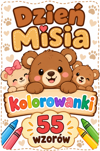 Dzień Misia – Kolorowanki dla Dzieci.png