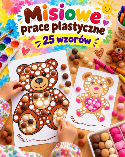 MISIOWE PRACE PLASTYCZNE - 25 WZORÓW