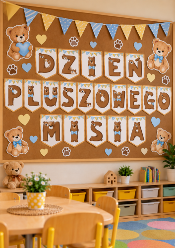 NAPIS NA DZIEŃ PLUSZOWEGO MISIA  - 20 STRON 
