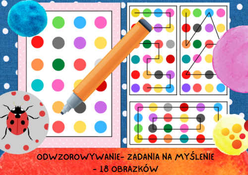 KROKA ODWZOROWYWANIE - ZABAWA NA MYŚLENIE 