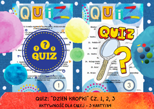 QUIZ Z KROPKĄ - PRAWDA CZY FAŁSZ