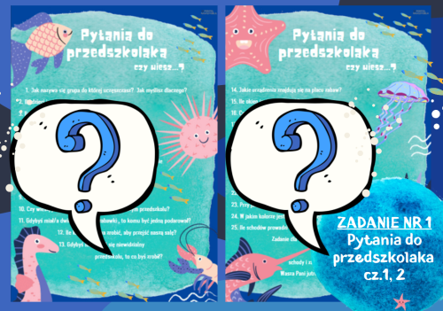 PYTANIA DO PRZEDSZKOLAKA W DNIU ICH ŚWIĘTA 