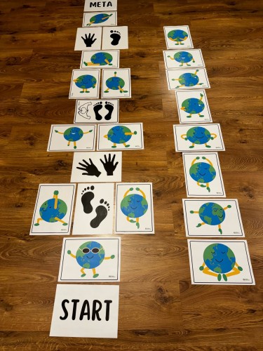 DZIEŃ ZIEMI - GRA PODŁOGOWA DLA CAŁEJ GRUPY  35 STRON 