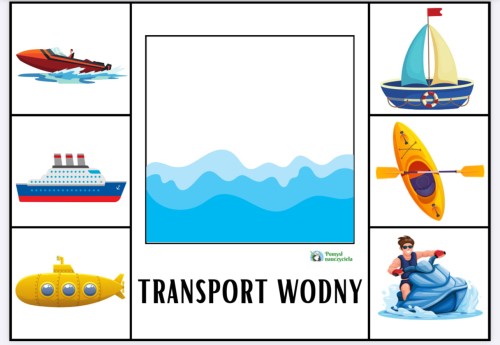TRANSPORT- RODZAJE TRANSPORTÓW, KATEGORYZACJA , DOBIERANKA DLA DZIECI
