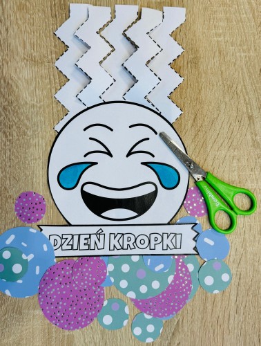 DZIEŃ KROPKI DO WYCINANIA GRAFOMOTORYKA MANUALNE 26 STRON