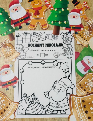 ZESTAW 142 LISTY DO MIKOŁAJA NR 2. Pomoce gotowe do wysyłki.            
